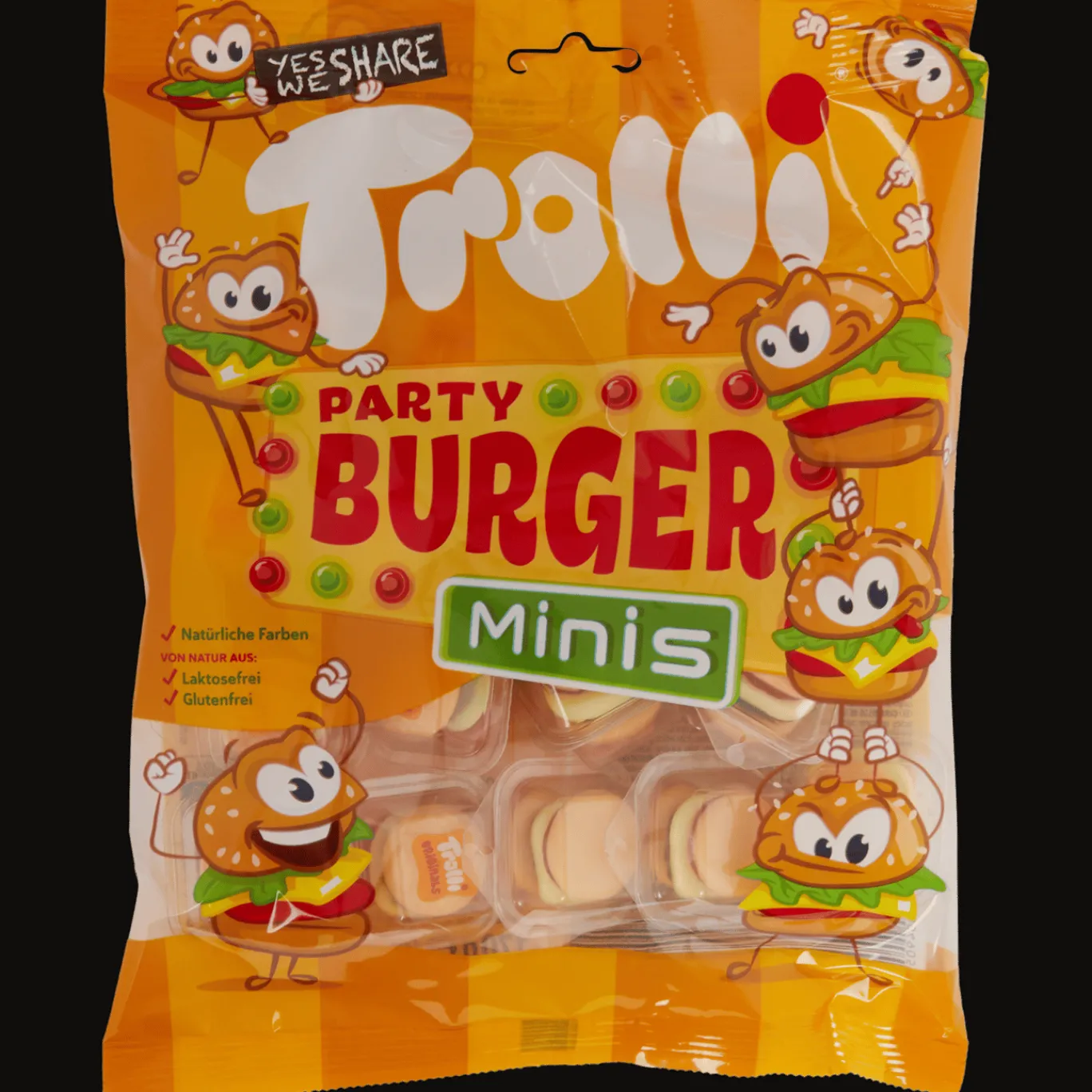 Trolli Drop & Snoep^Party Burger Mini's