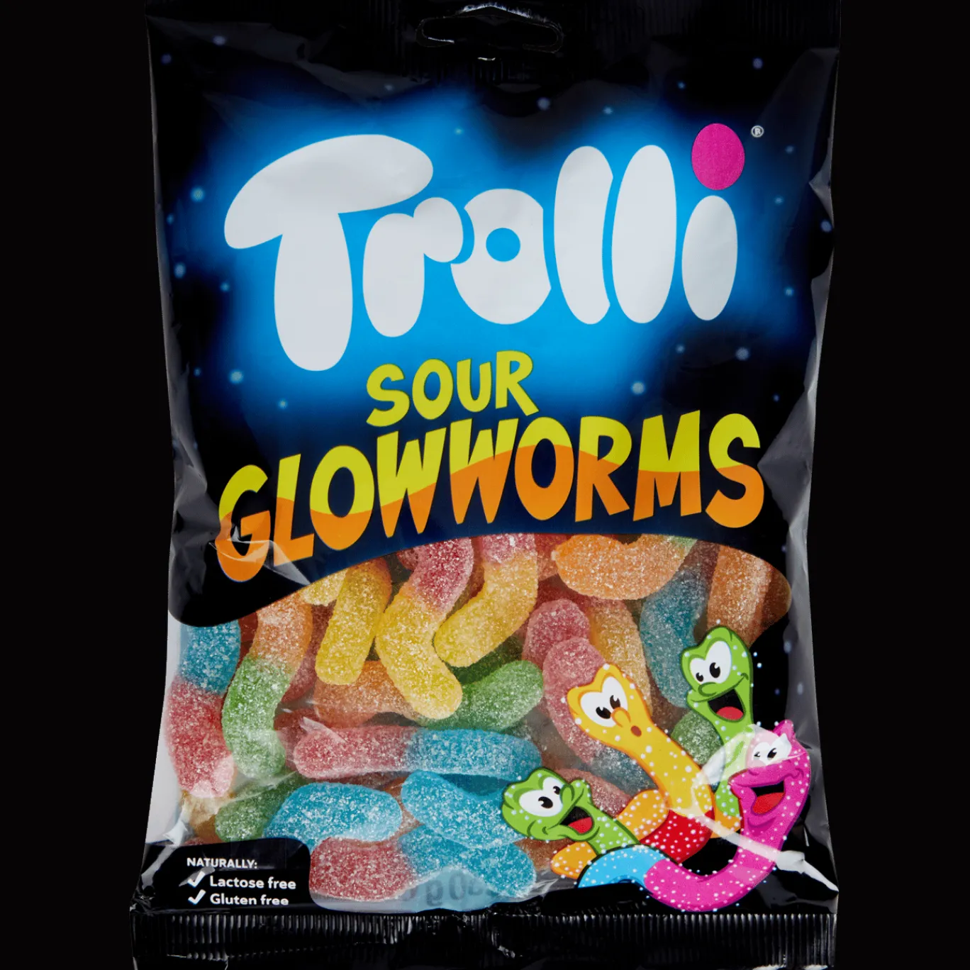 Trolli Drop & Snoep^zure glimwormen
