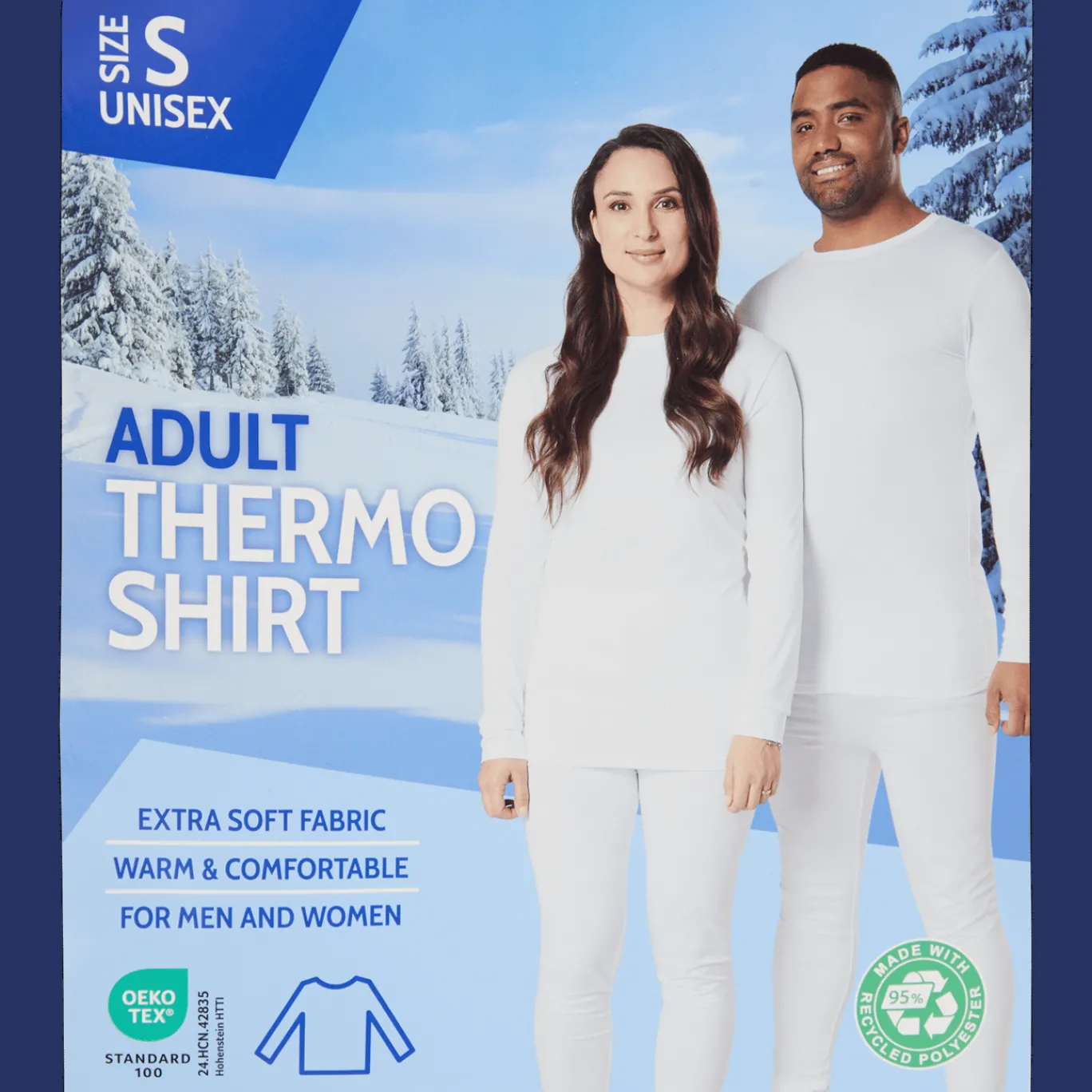 Action Ondergoed^Unisex thermoshirt