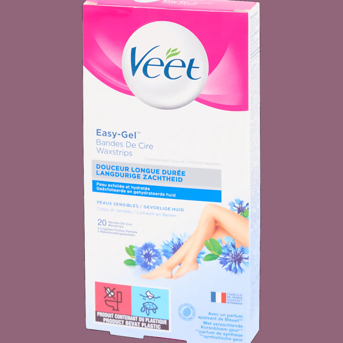 Veet Ontharen & Scheren^Easy-Gel waxstrips