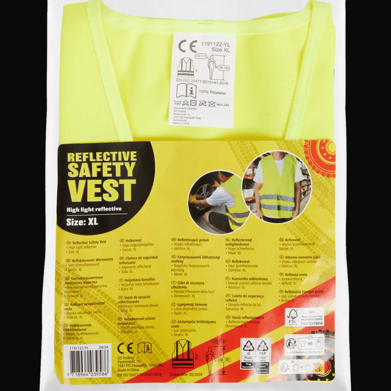 Action Gereedschap^Veiligheidshesje