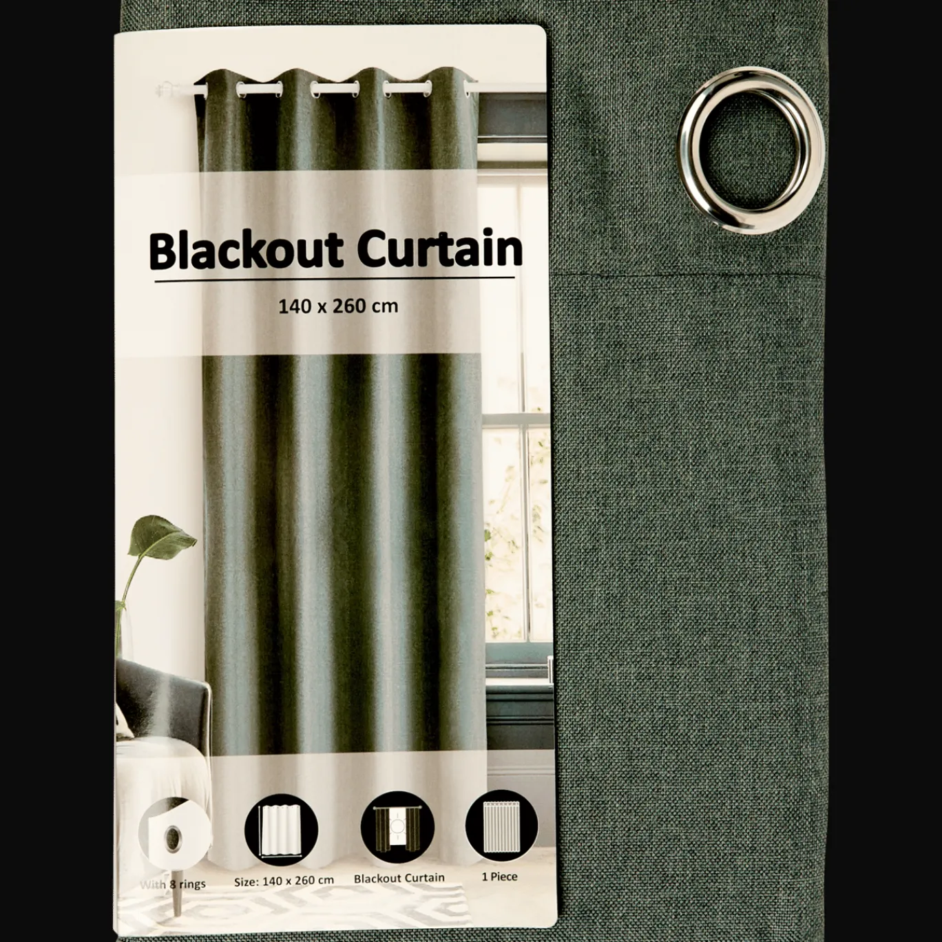 Action Raamdecoratie^Verduisterend gordijn