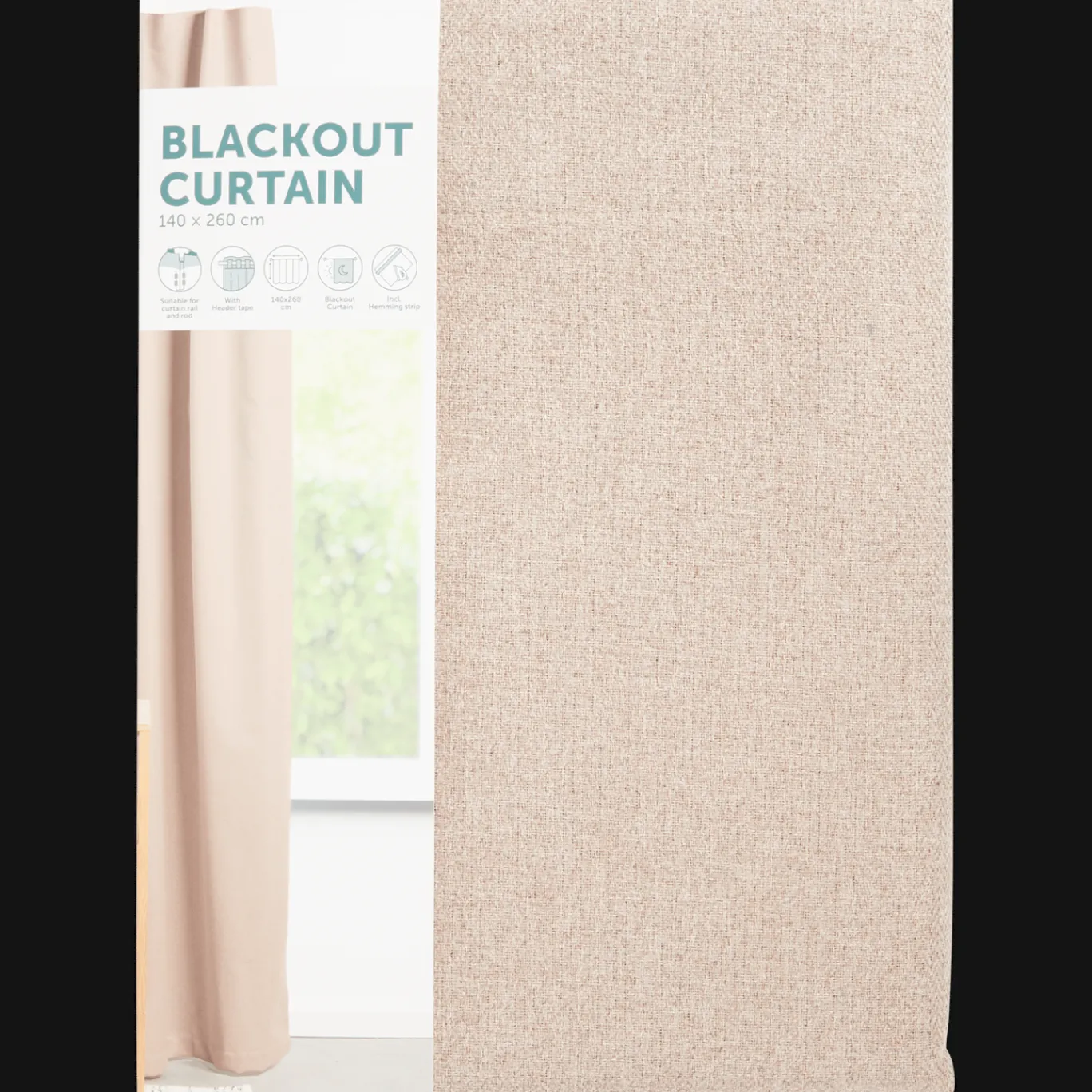 Action Raamdecoratie^Verduisteringsgordijn