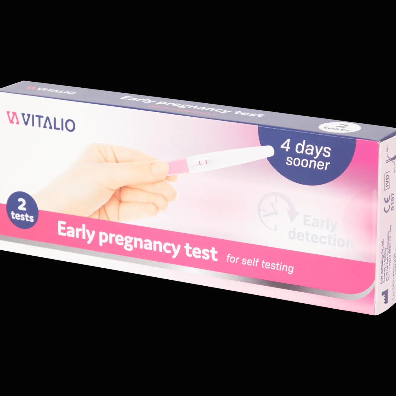 Action Gezondheid^Vitalio vroege zwangerschapstesten