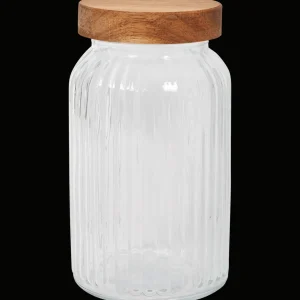 Action Bewaren & Meenemen^Voorraadpot met houten deksel