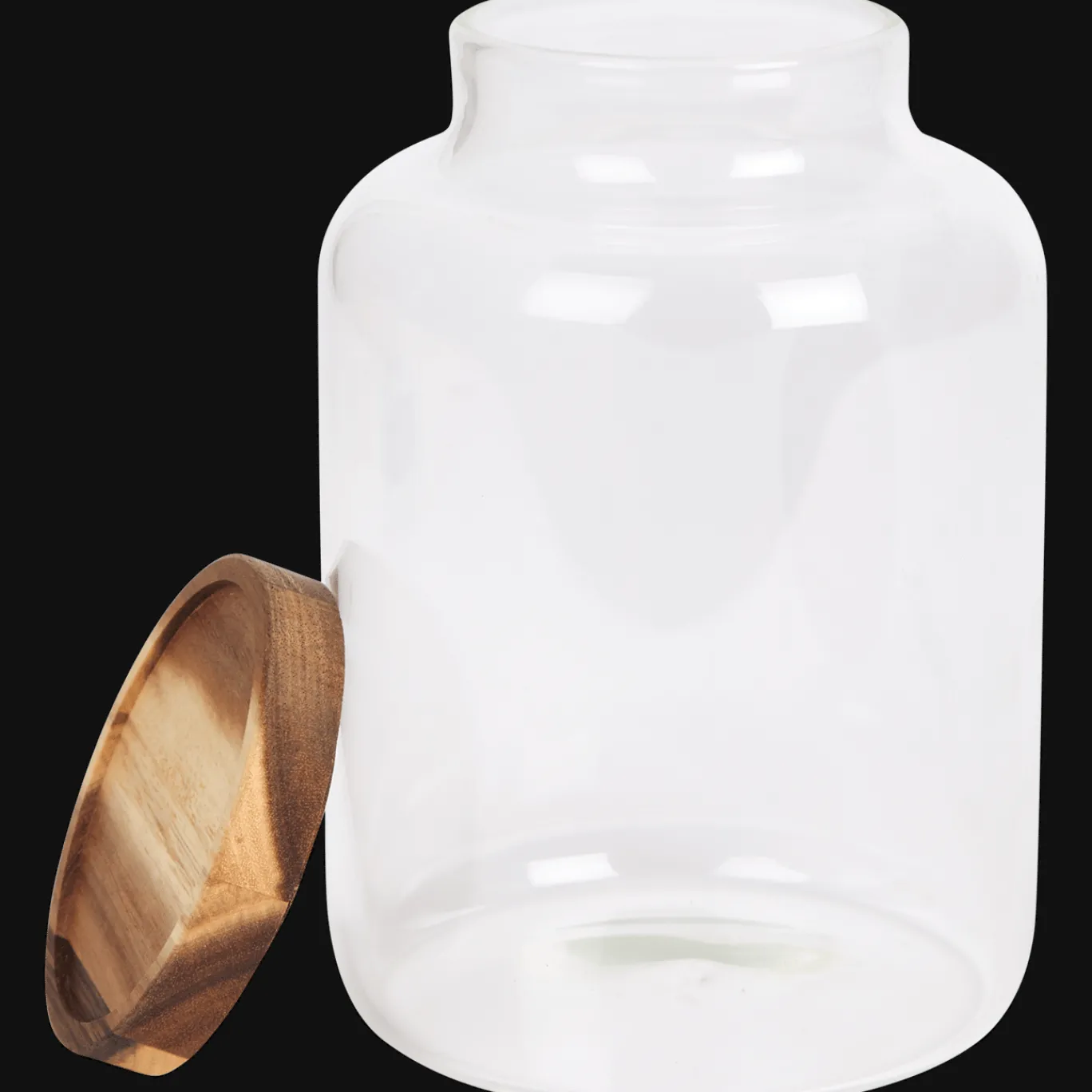 Action Bewaren & Meenemen^Voorraadpot met houten deksel