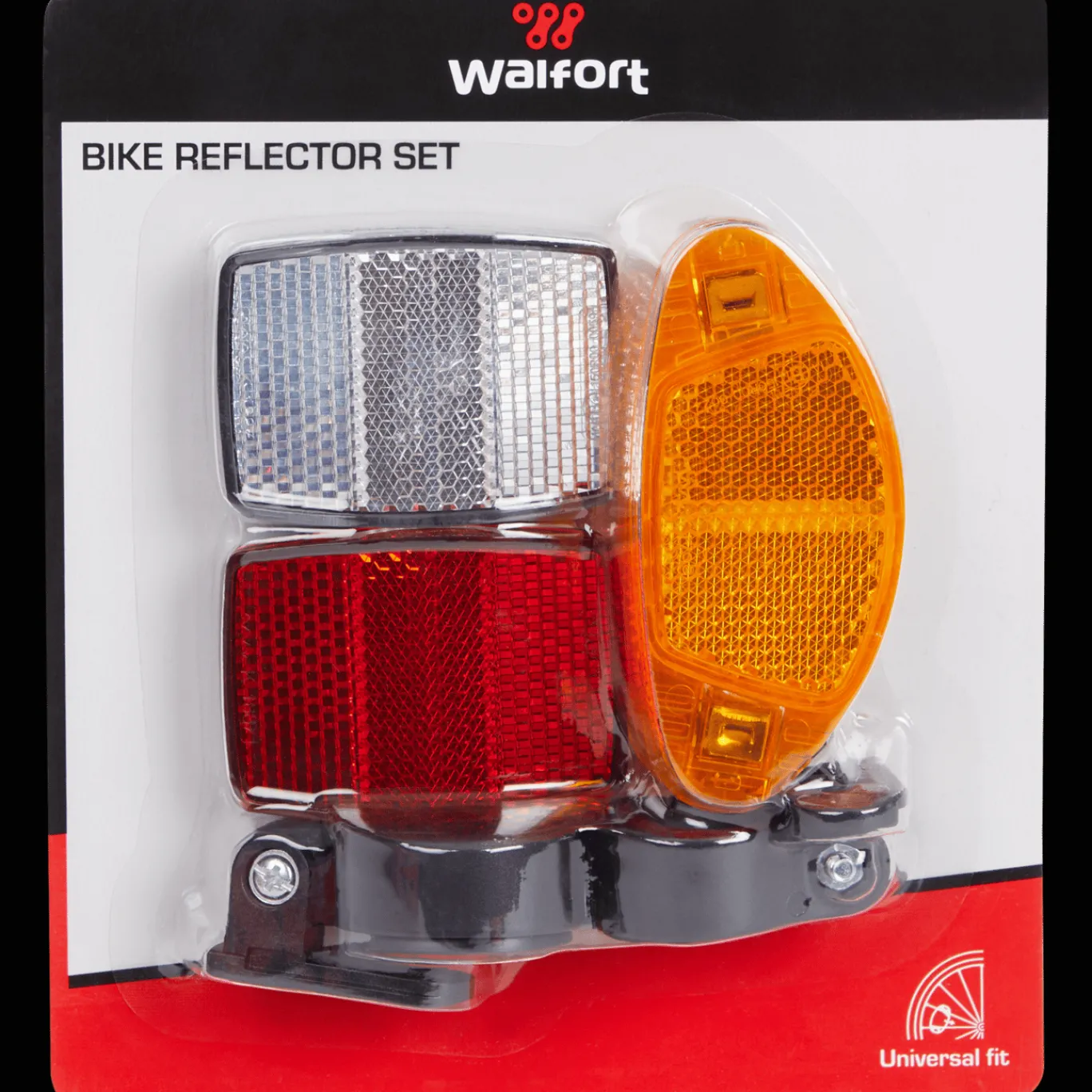 Walfort Fietsaccessoires^fietsreflectorenset
