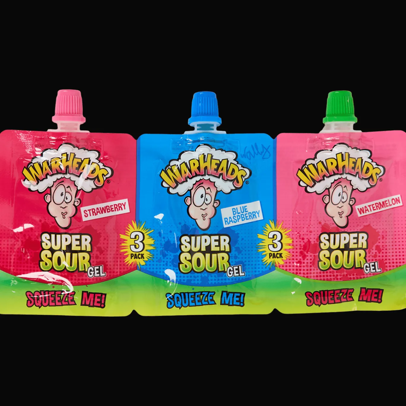 Warheads Drop & Snoep^Super Sour Gel