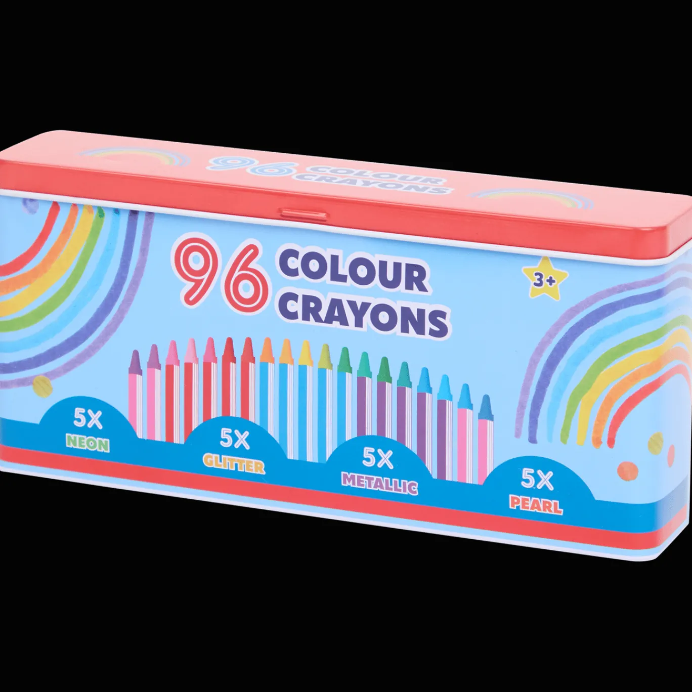 Action Kleuren & Tekenen^Waskrijtjes in blik