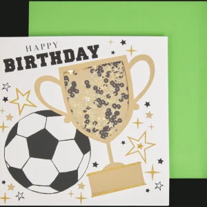 Action Kaarten^Wenskaart met confetti