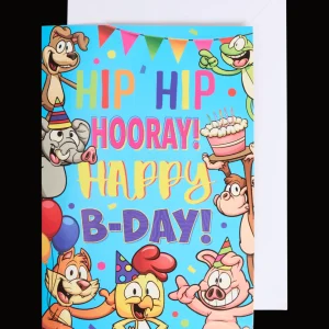 Action Kaarten^Wenskaart met muziek