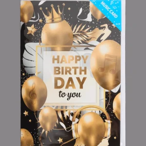 Action Kaarten^Wenskaart met muziek