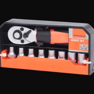 Werckmann Gereedschap^bit- en doppenset