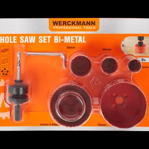 Werckmann Gereedschap^gatenzaagset