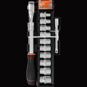 Werckmann Gereedschap^ratel- en doppenset