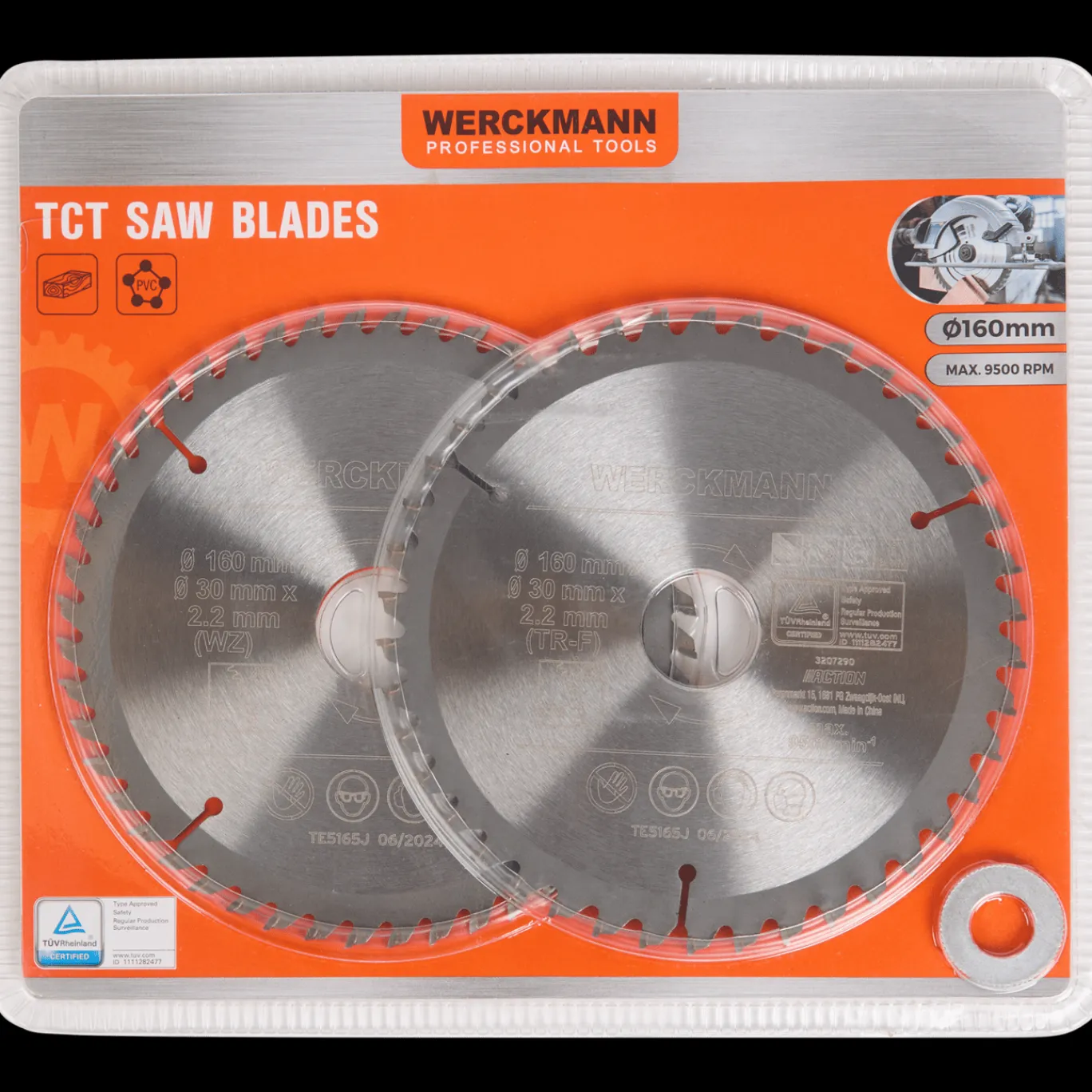 Werckmann Gereedschap^TCT zaagbladen