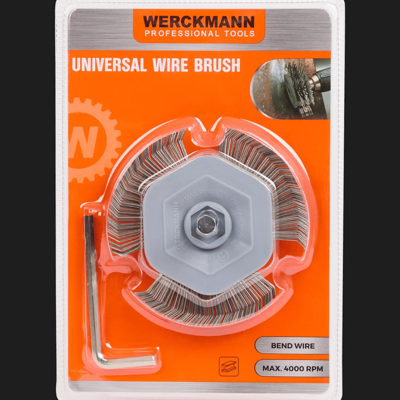 Werckmann Gereedschap^universele draadborstel