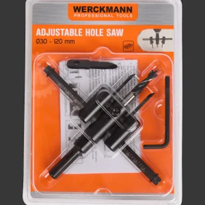 Werckmann Gereedschap^verstelbare gatenzaag