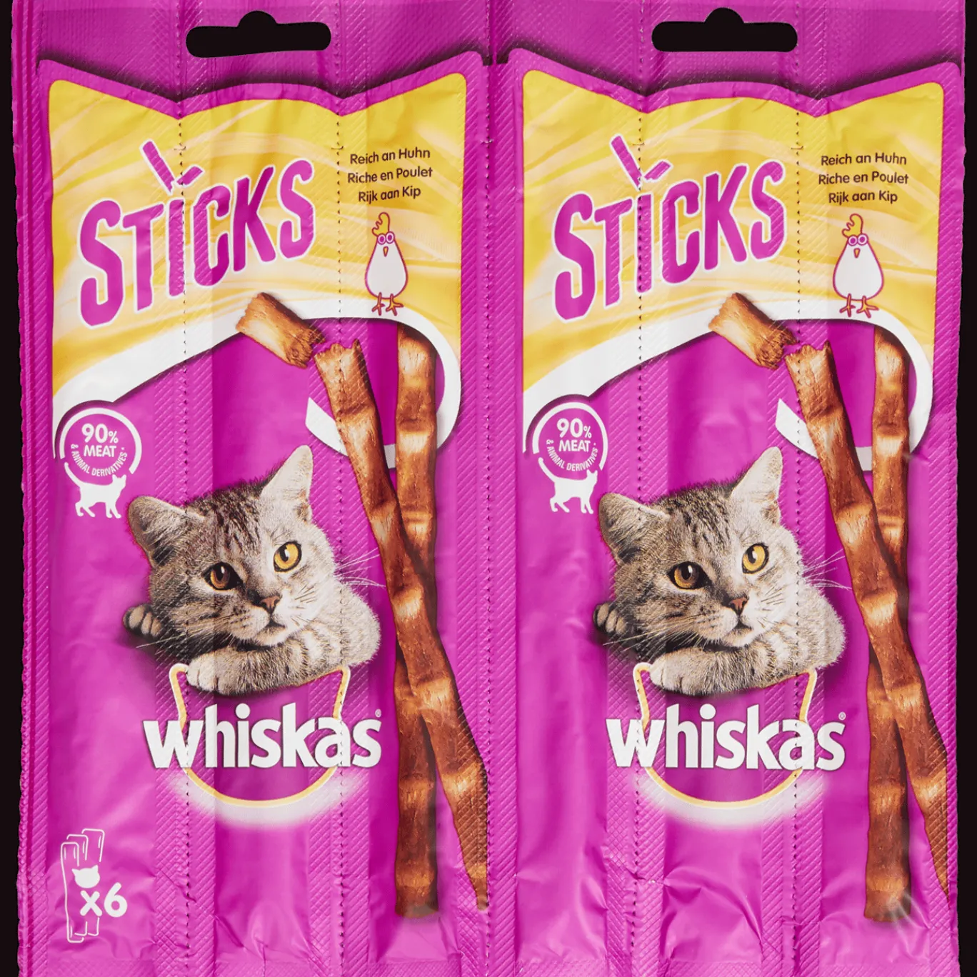 Whiskas Kat | Dierenvoeding^kattensticks kip