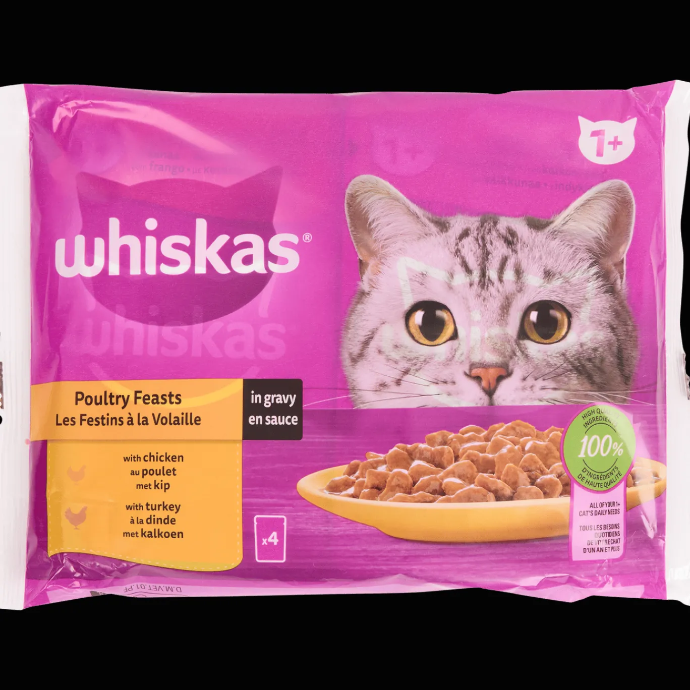 Whiskas Dierenvoeding^maaltijdzakjes Gevogelte
