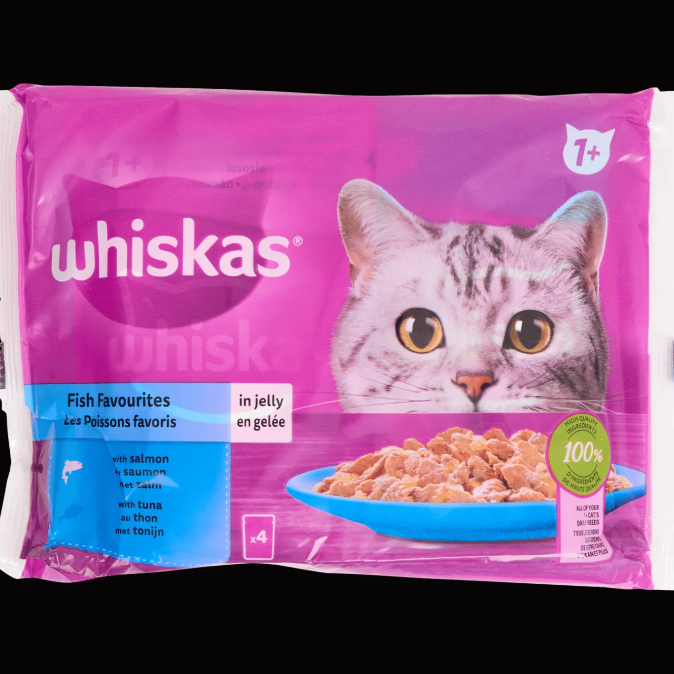 Whiskas Dierenvoeding^maaltijdzakjes Zalm & Tonijn